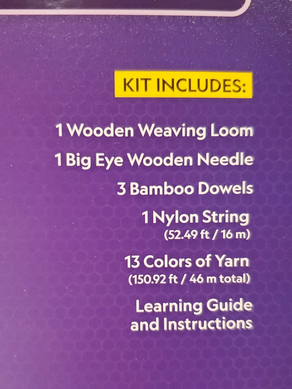 National Geographic Weaving Loom Craft Kit NEW SEALED IN BOX